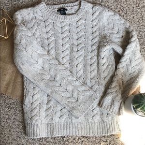 H&M cream sweater